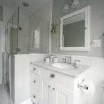 Remodeled Bathroom in Historic home