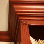 7-1/2" Solid Cherry Crown Moulding